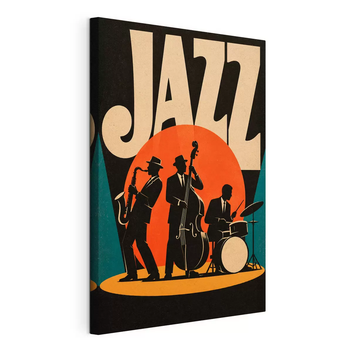  Schilderijen De hele nacht swingen op jazz s50921