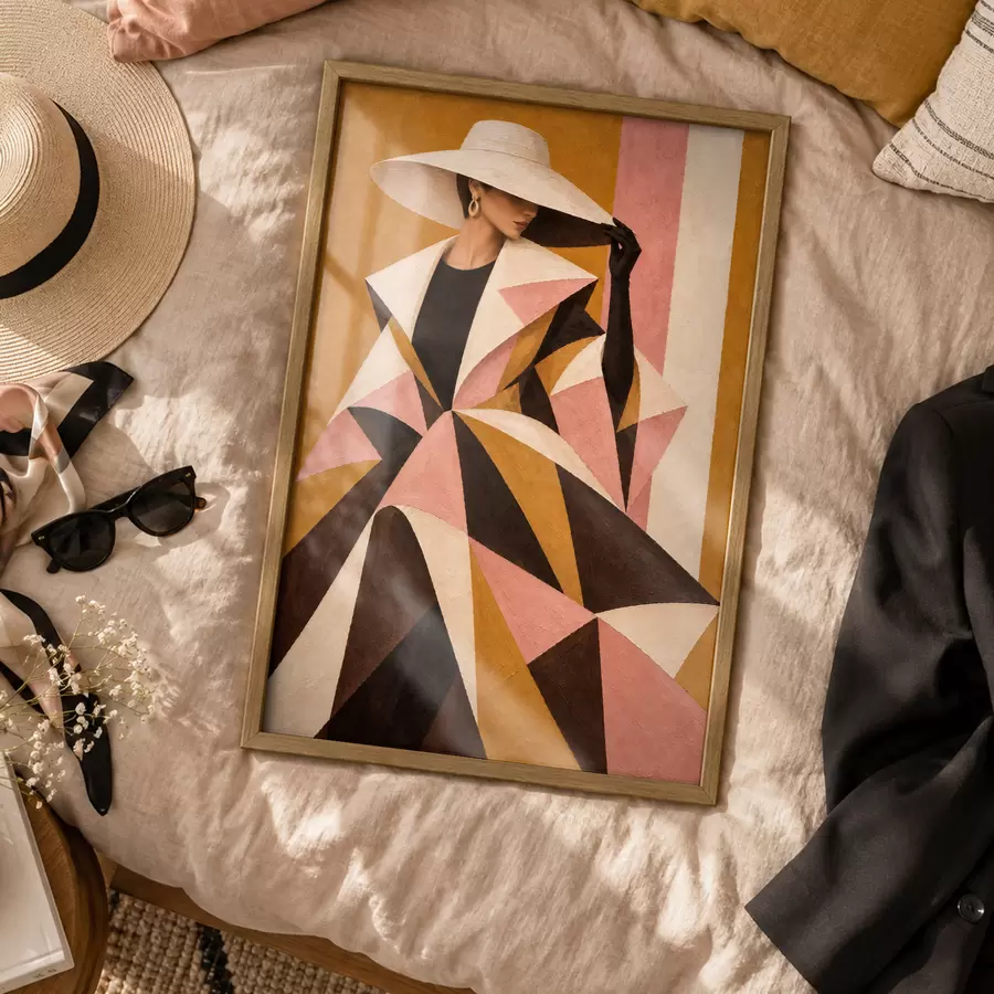 Fotobehang Chique elegantie in opvallende patronen f50882