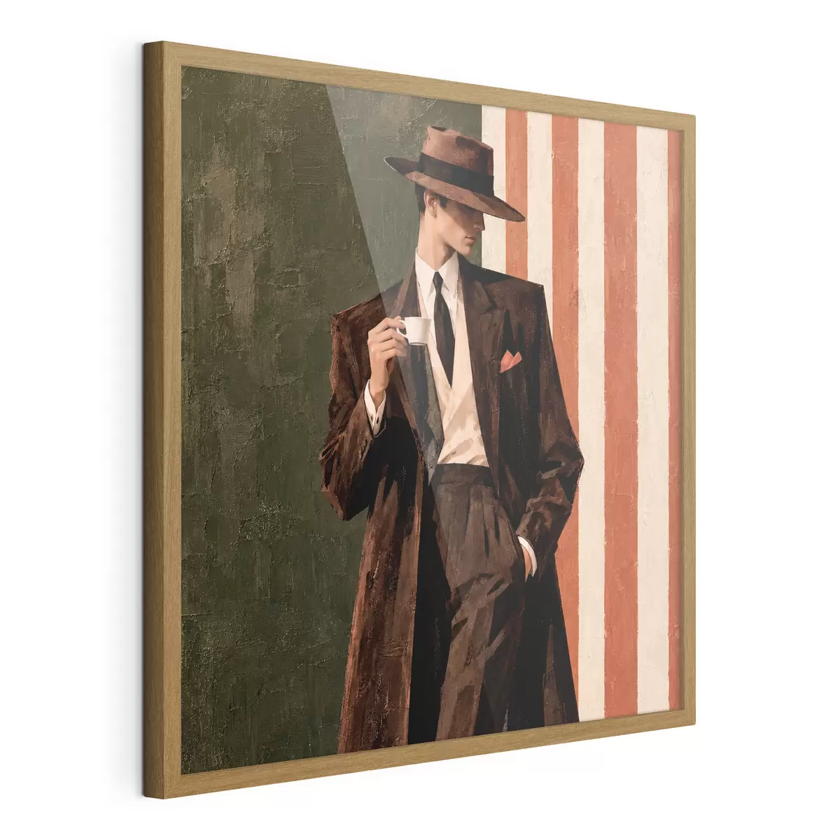 Poster Een tijdloze stijl met een moderne twist f50883