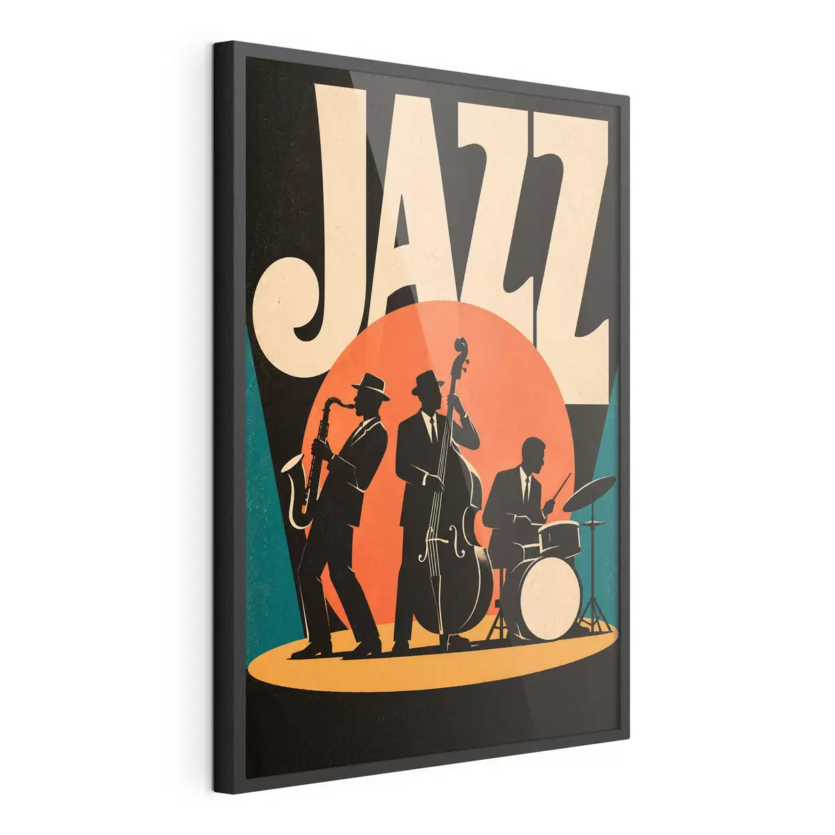 Poster Live jazz: ritme en soul gaan hand in hand f50921