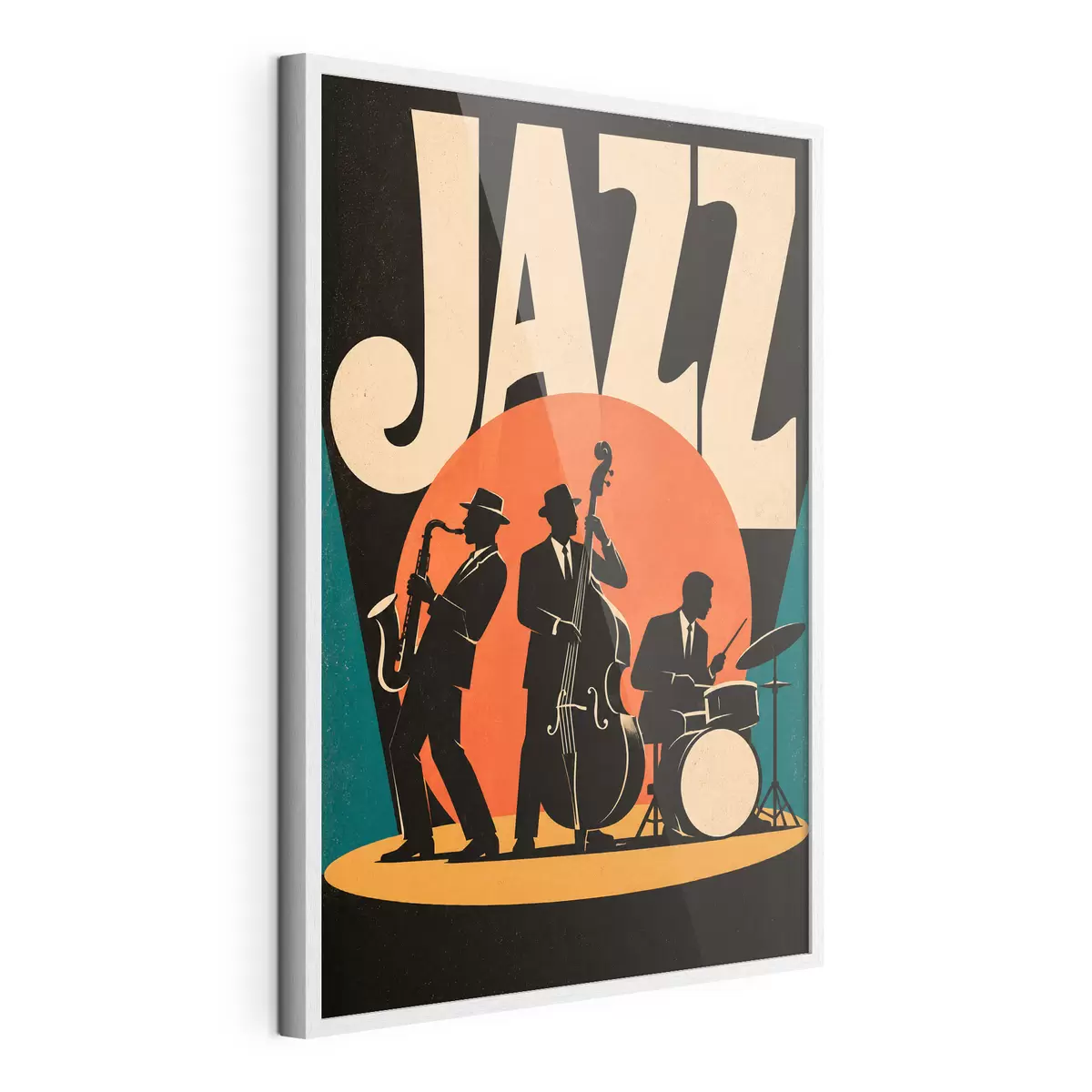 Poster Live jazz: ritme en soul gaan hand in hand f50921