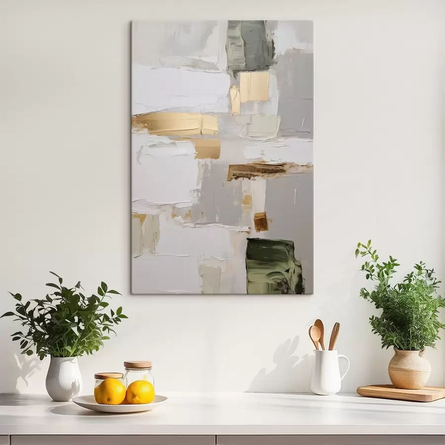  Schilderijen Abstractie, imitatie van de schilderkunst s50996