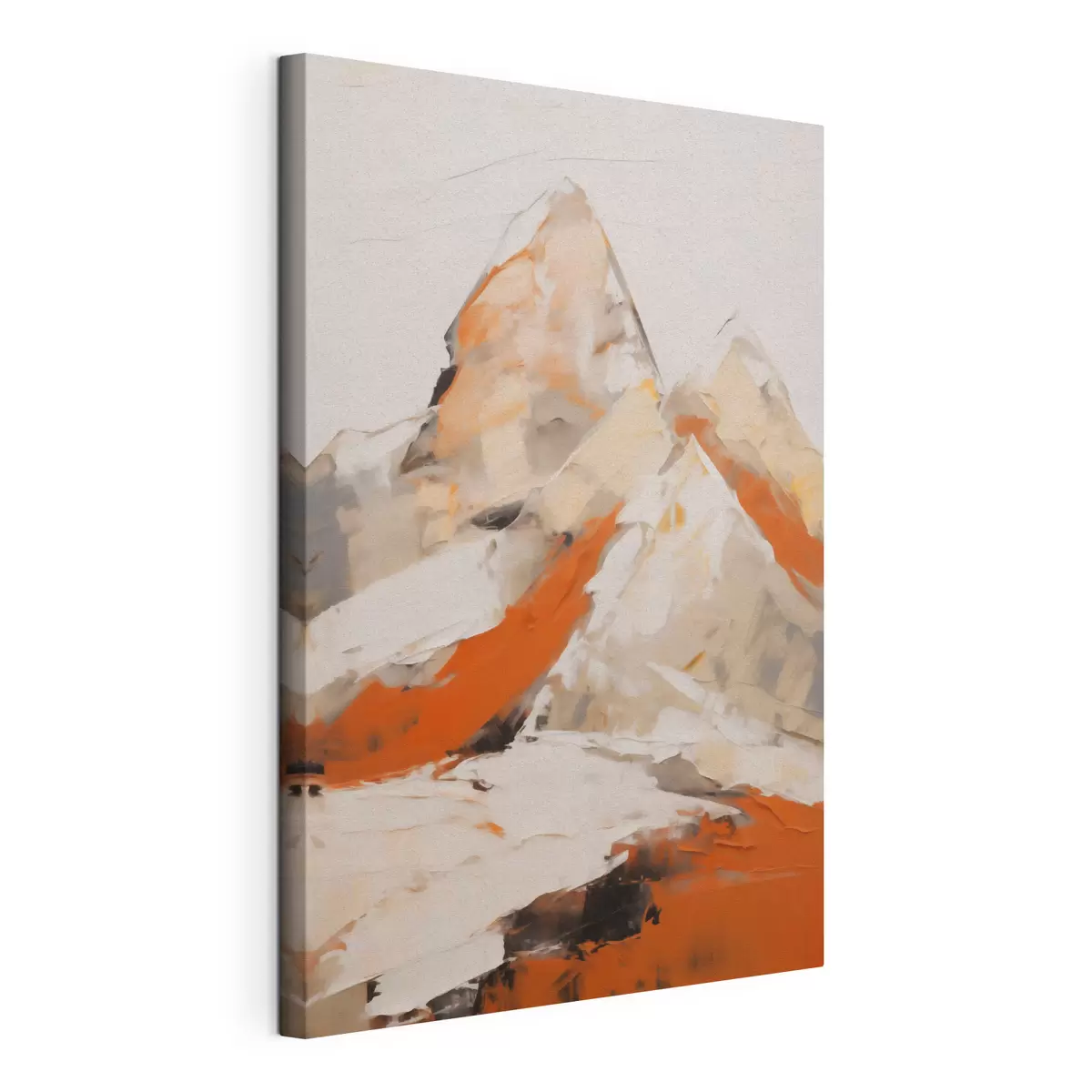  Schilderijen Abstracte bergen, imitatie van een schilderij s51126