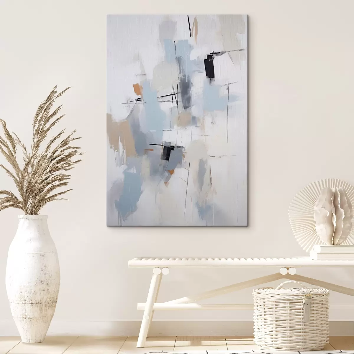  Schilderijen Chaotische abstractie, imitatie van de schilderkunst s51128