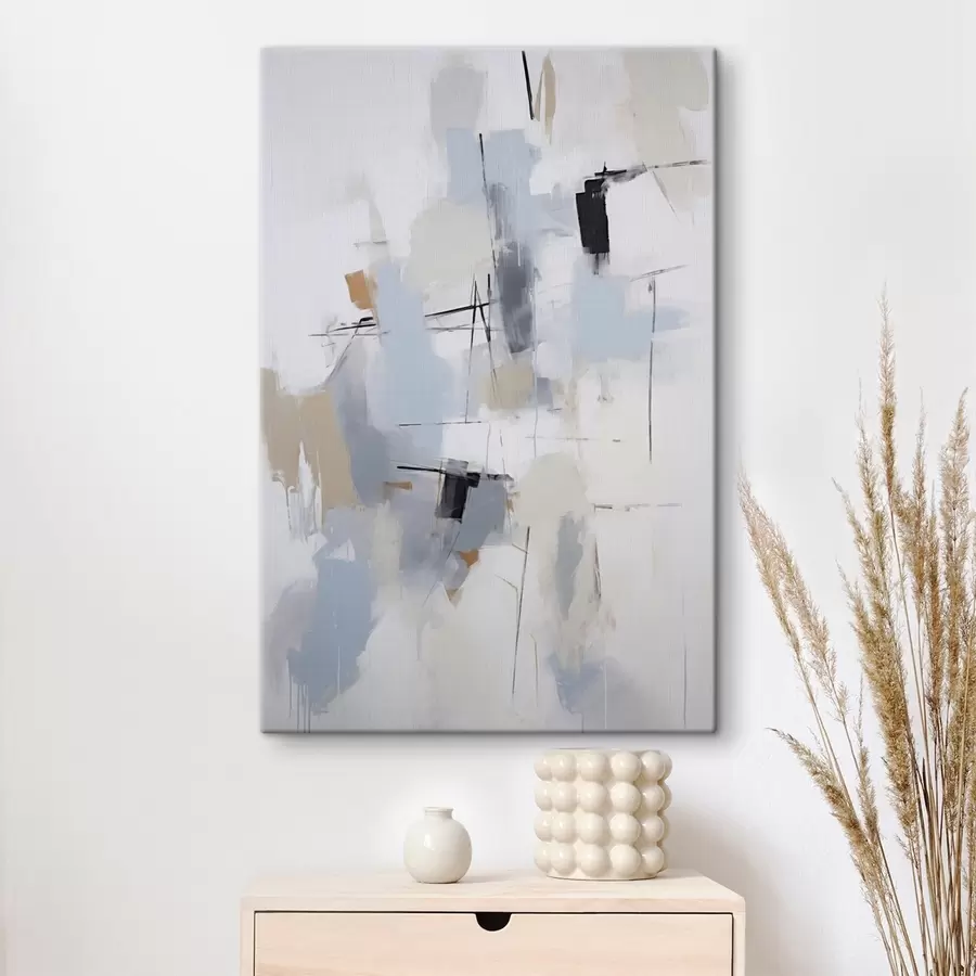  Schilderijen Chaotische abstractie, imitatie van de schilderkunst s51128