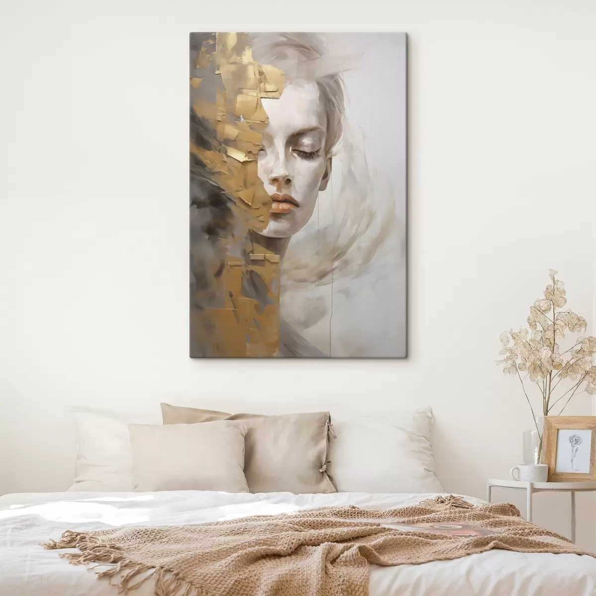  Schilderijen Abstract portret, imitatie van een schilderij s51129