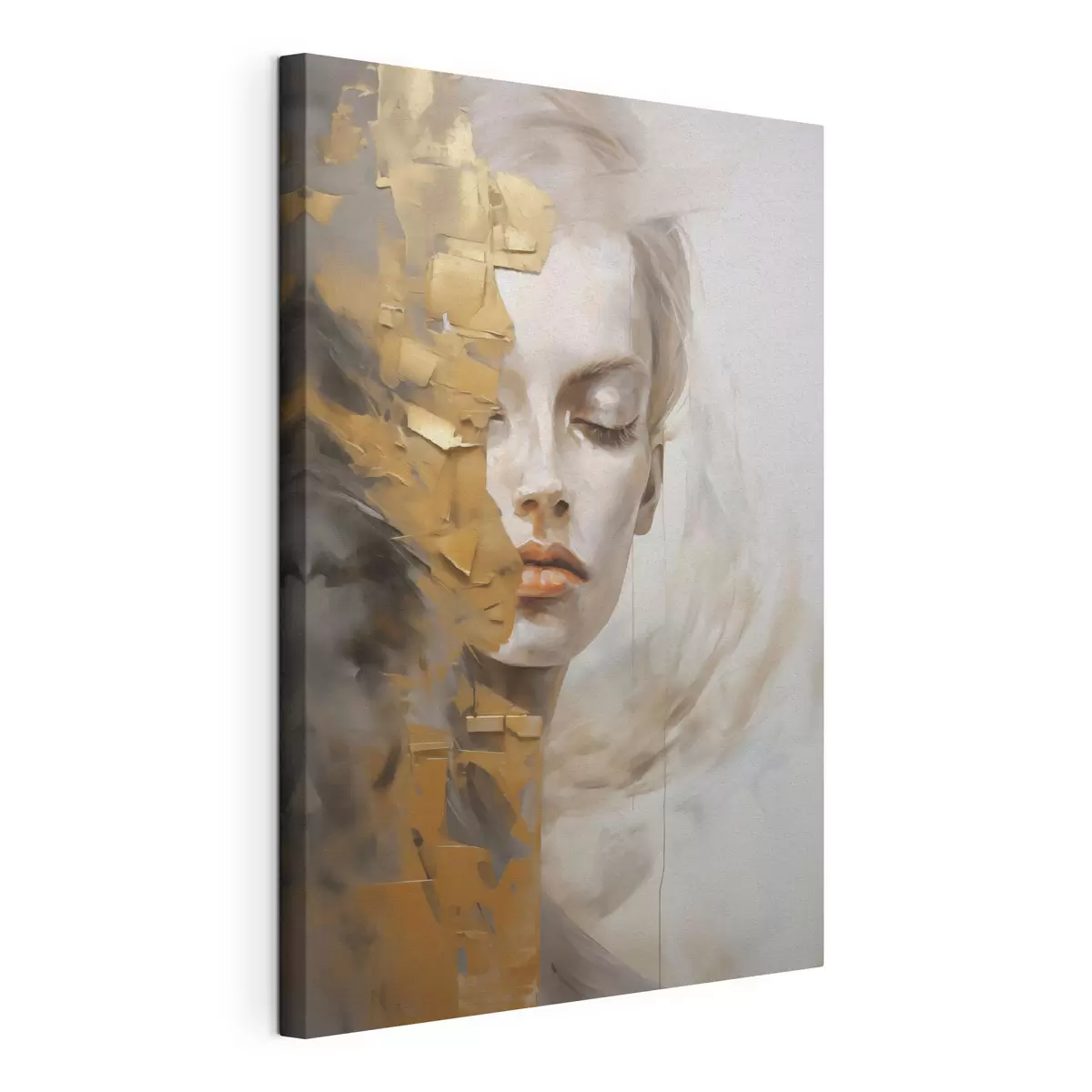  Schilderijen Abstract portret, imitatie van een schilderij s51129