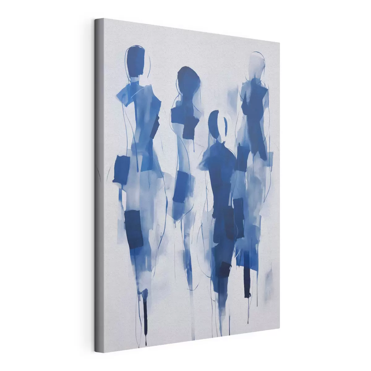  Schilderijen Abstracte silhouetten, schilderijimitatie s51131