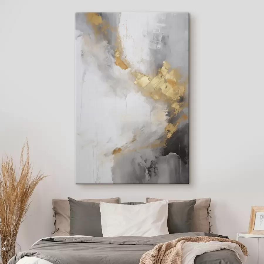  Schilderijen Moderne abstractie, imitatie van de schilderkunst s51142
