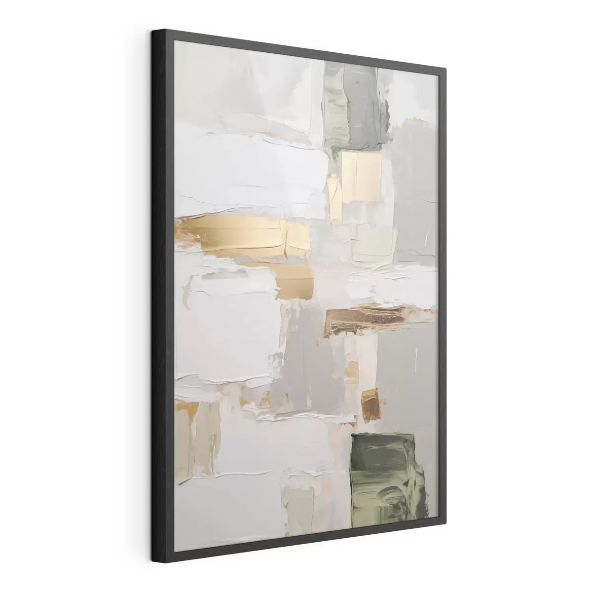 Poster Abstractie, imitatie van de schilderkunst f50996