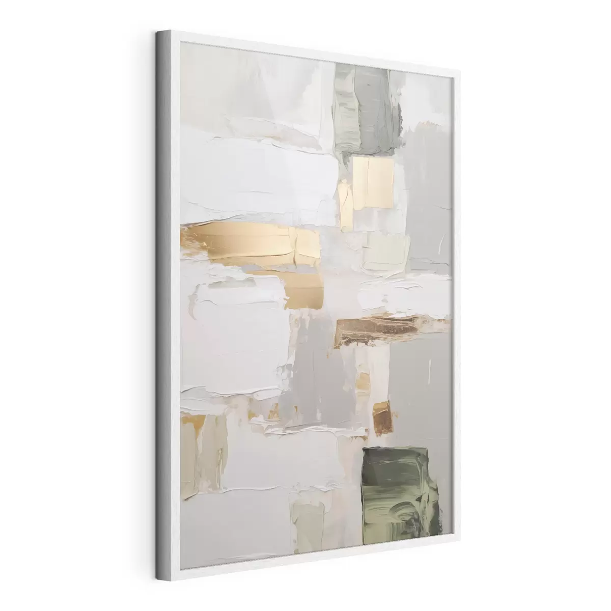 Poster Abstractie, imitatie van de schilderkunst f50996