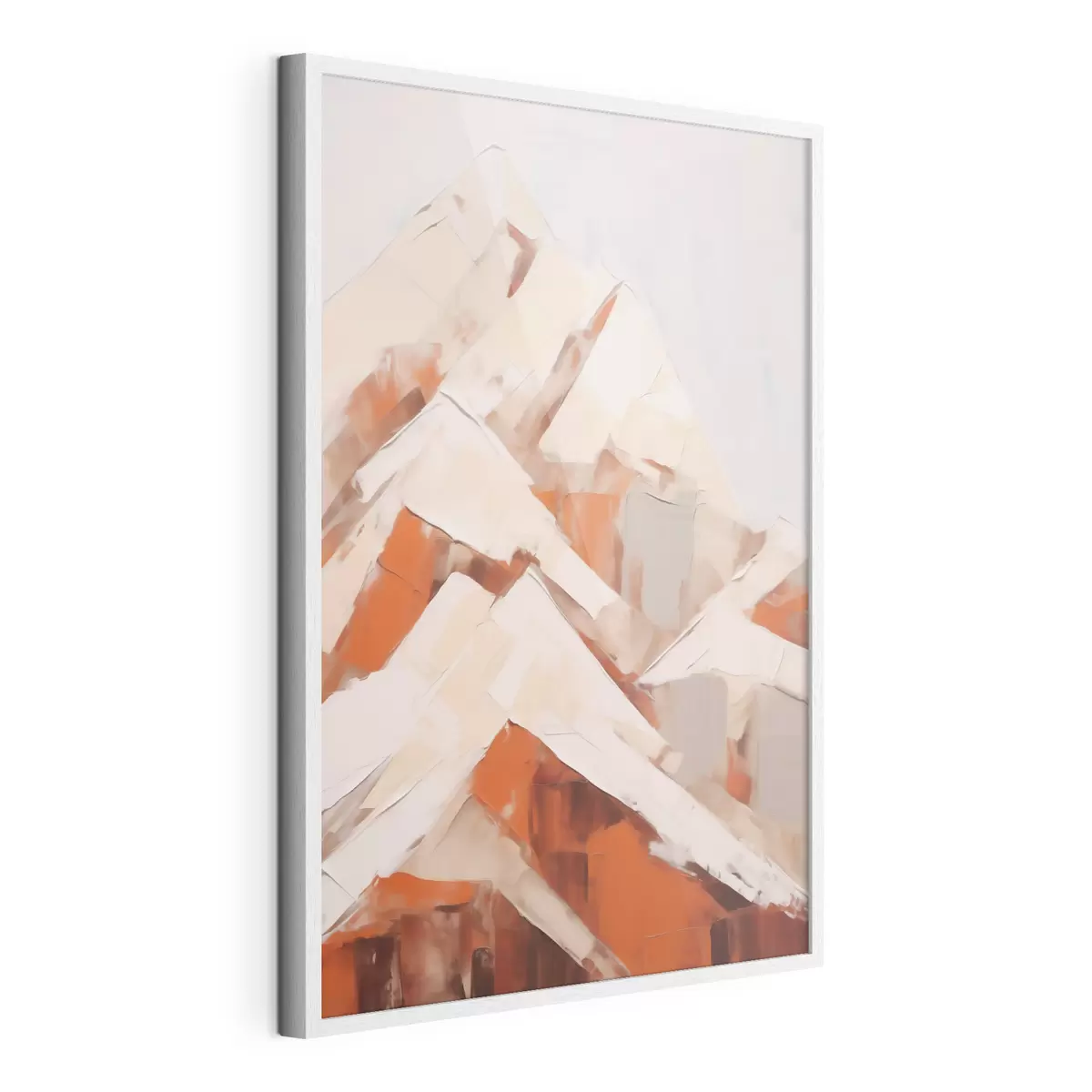 Poster Bergen, imitatie van een schilderij f51125
