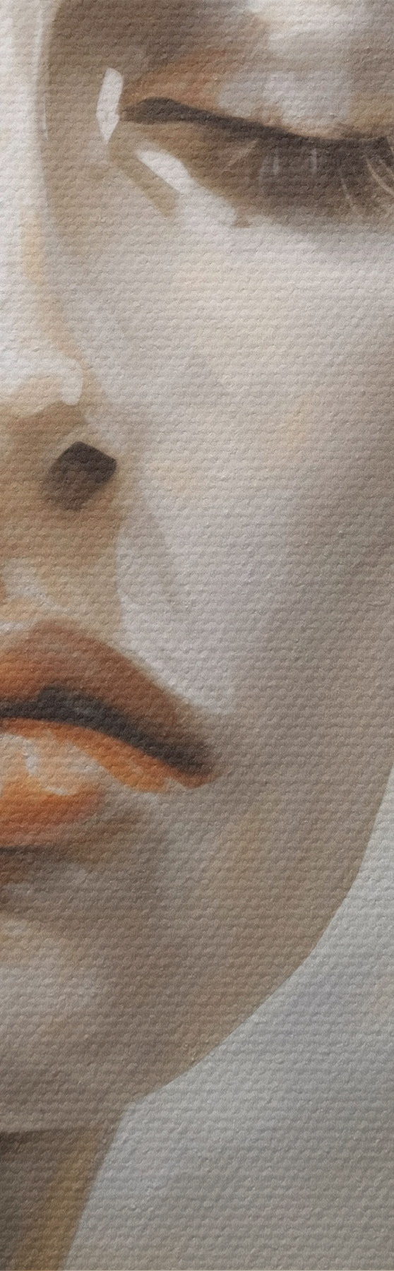  Schilderijen Abstract portret, imitatie van een schilderij m31096