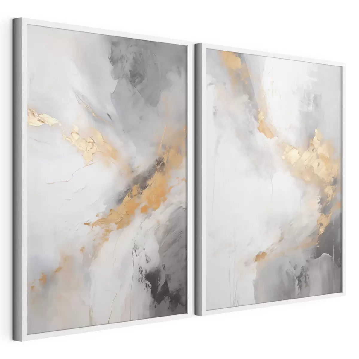 Poster Moderne abstractie, imitatie van de schilderkunst d31102