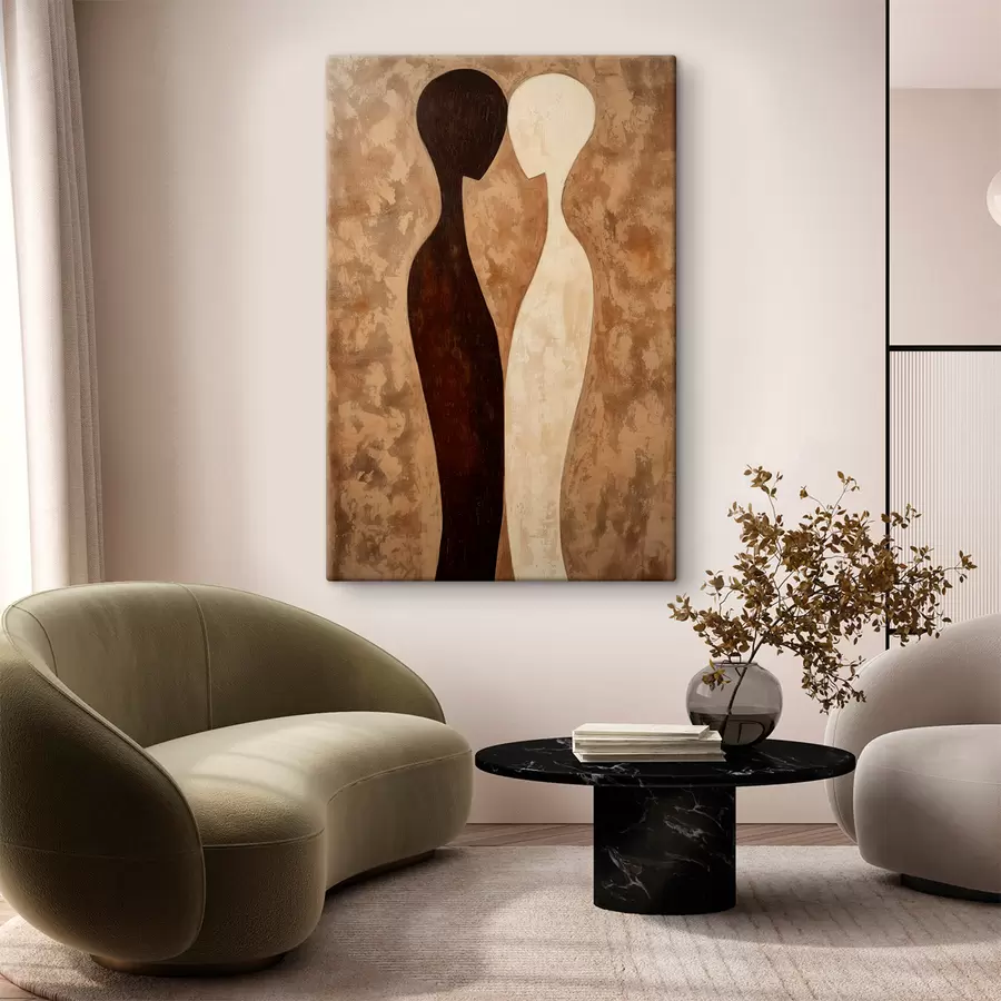  Schilderijen Abstracte silhouetten s51058