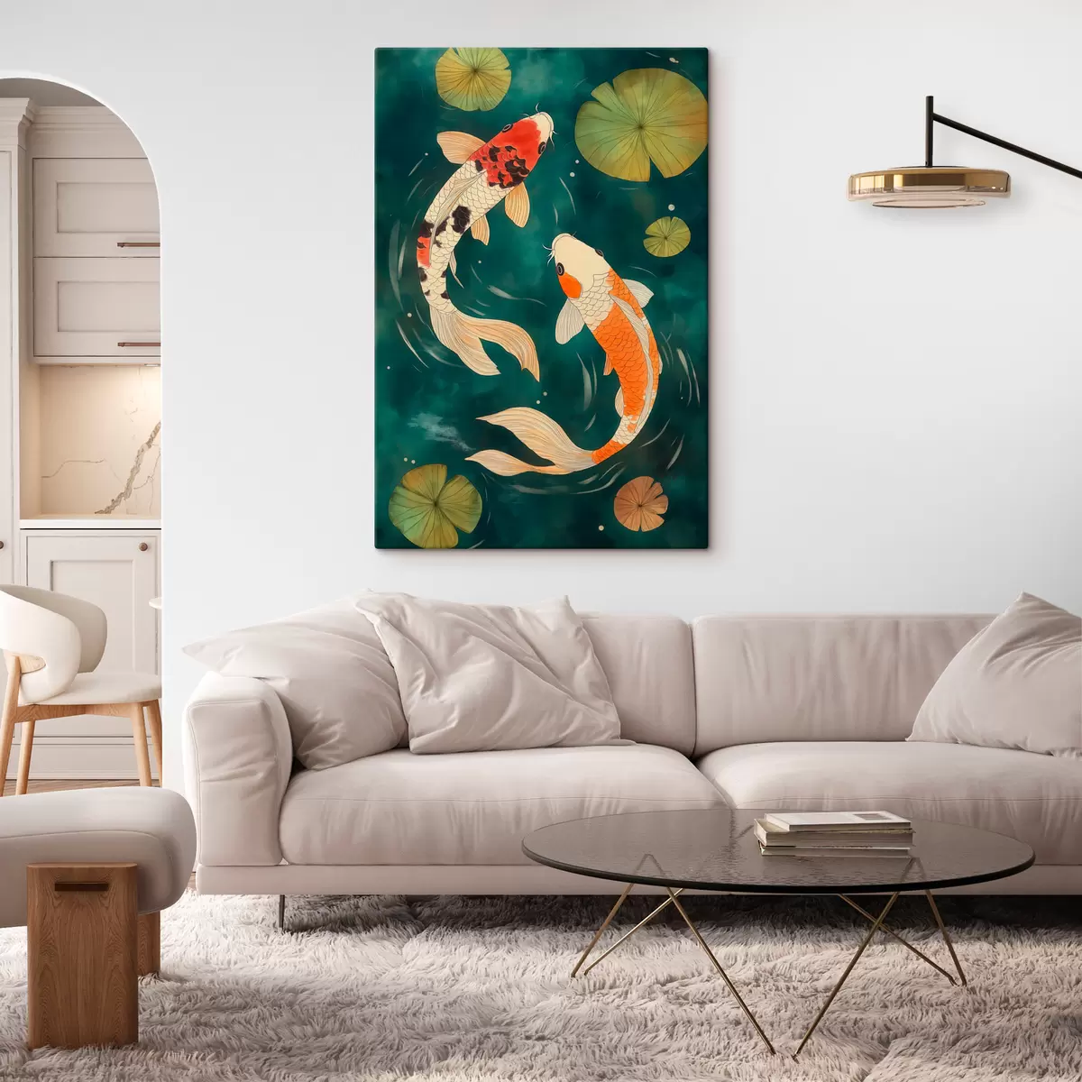  Schilderijen Oosterse Koi s51076