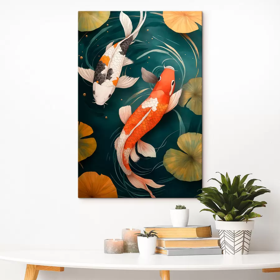  Schilderijen Oosterse Koi s51077
