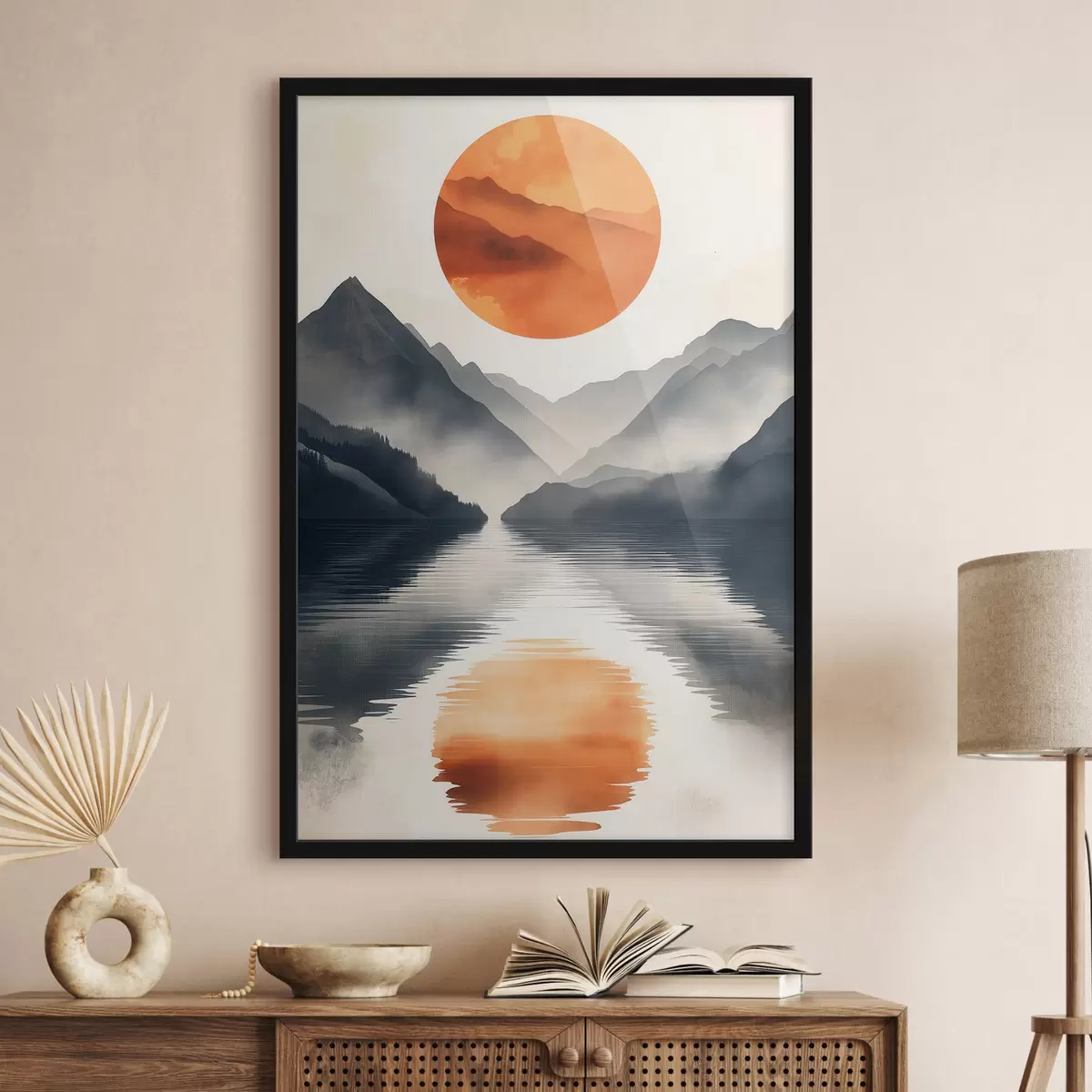 Poster Zonsondergang f51054