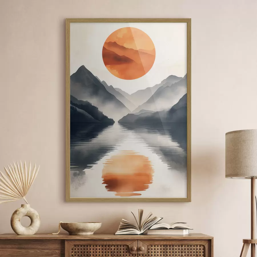Fotobehang Zonsondergang f51054