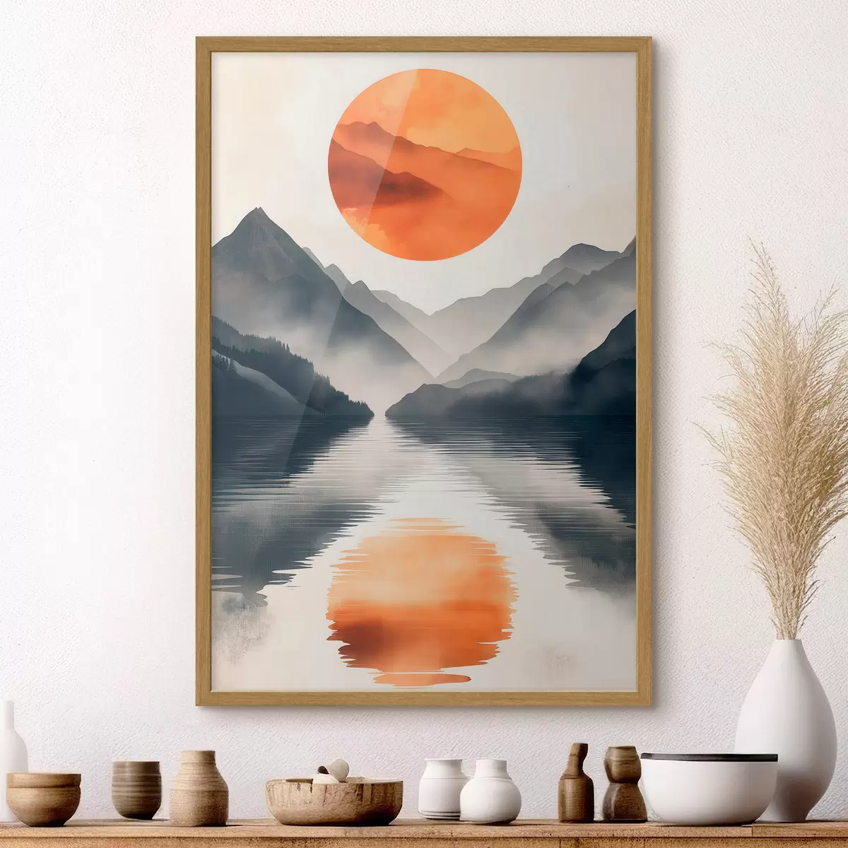 Poster Zonsondergang f51054