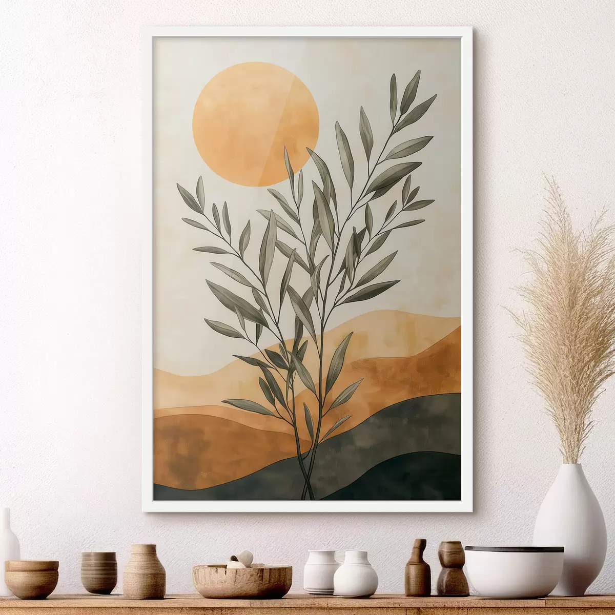 Poster Een olijftak f51055