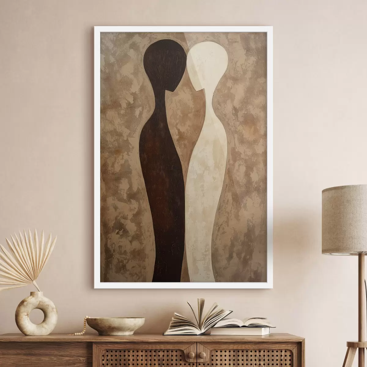 Poster Abstracte silhouetten f51058