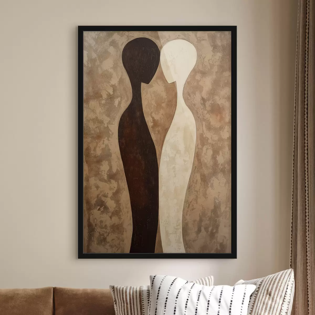Poster Abstracte silhouetten f51058