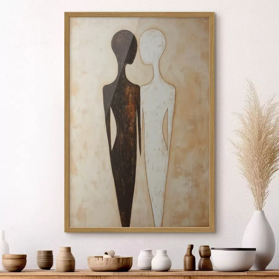 Fotobehang Abstracte silhouetten f51059