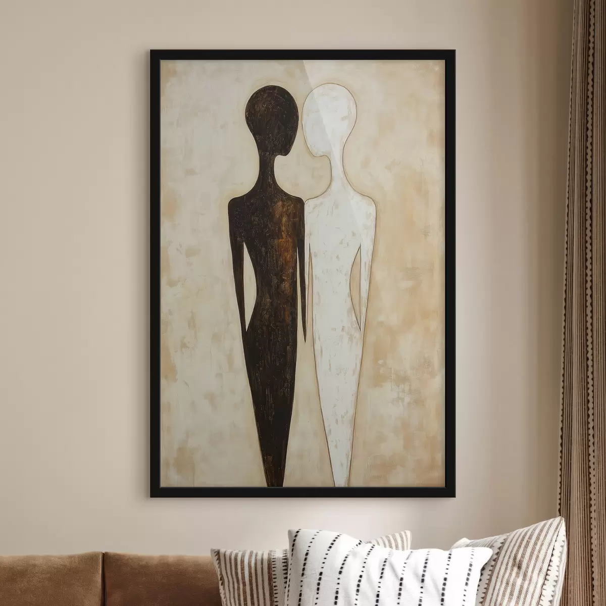 Poster Abstracte silhouetten f51059