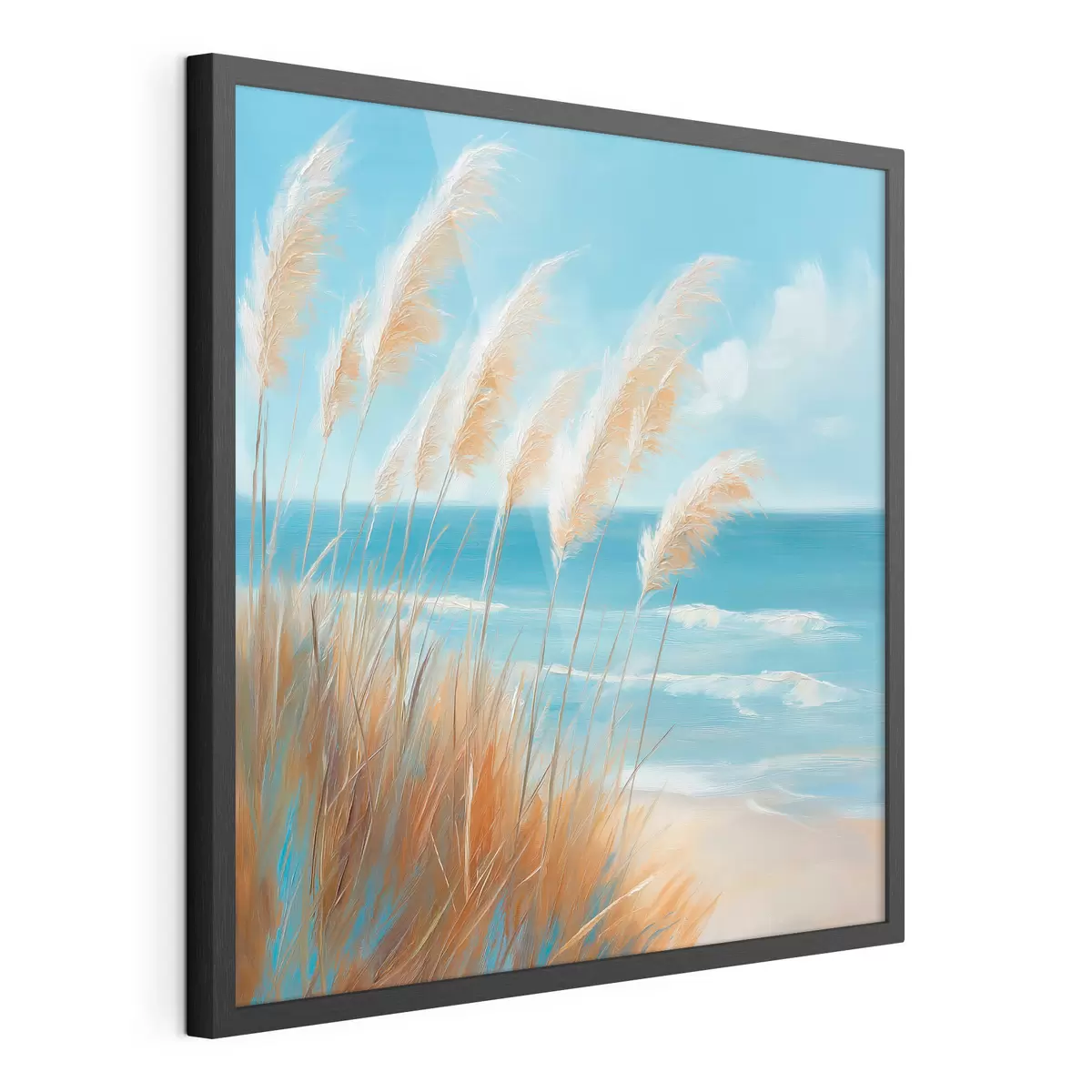 Poster Graanaren aan zee f51061