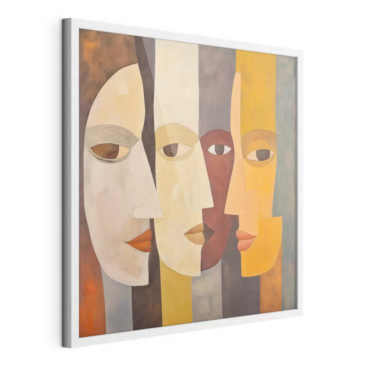 Poster Abstracte gezichten f51068