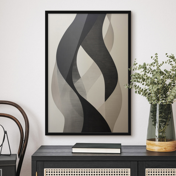 Poster Abstractie, Abstracte posters, f51075bk : Uwalls