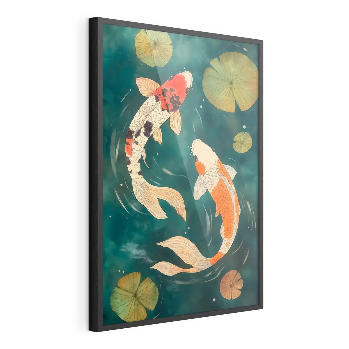 Poster Oosterse Koi f51076
