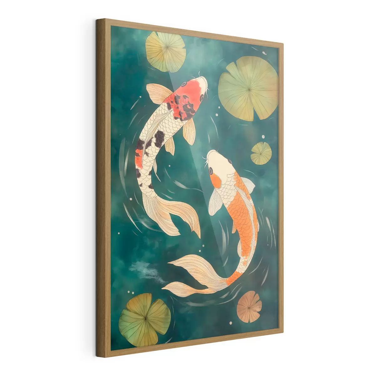 Poster Oosterse Koi f51076