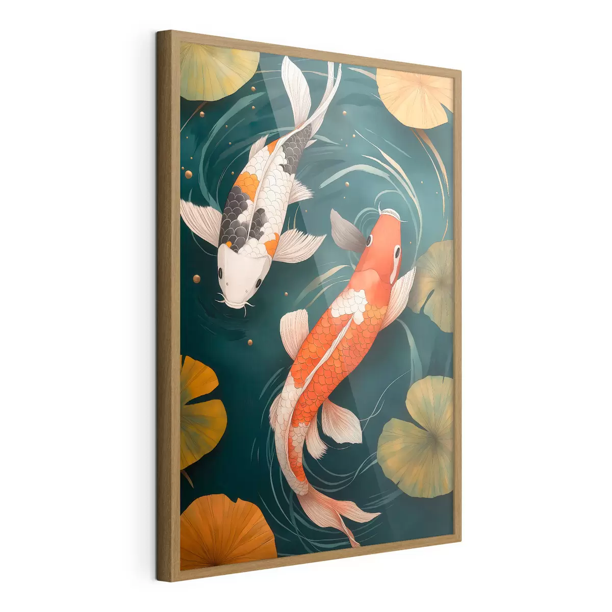 Poster Oosterse Koi f51077