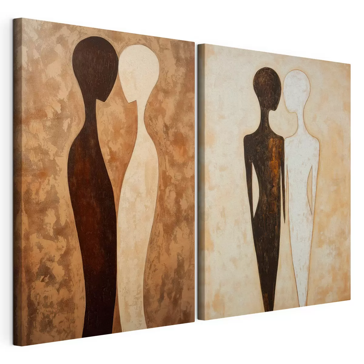  Schilderijen Abstracte silhouetten m31082
