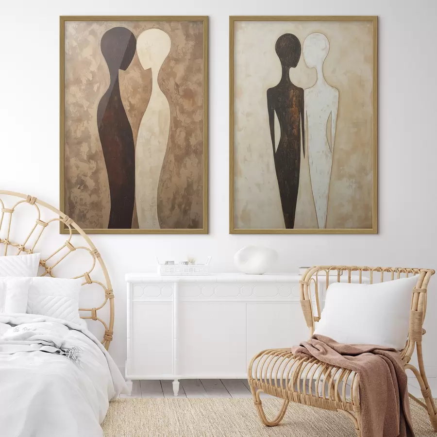 Fotobehang Abstracte silhouetten d31082