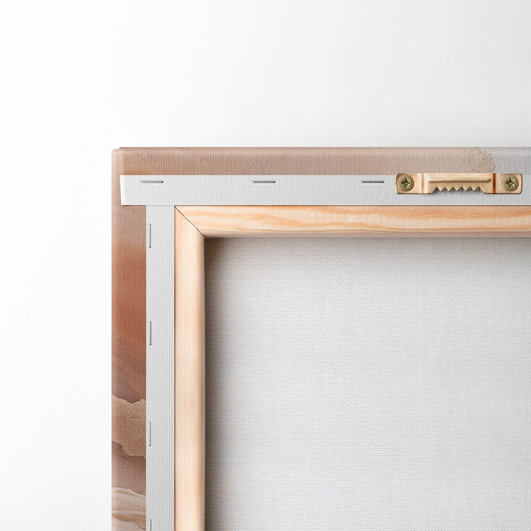  Schilderijen Beige parelmoerlagen met een fijne structuur s51084