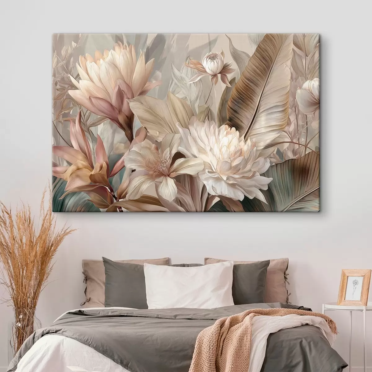  Schilderijen Exotisch boeket in pasteltinten s51095