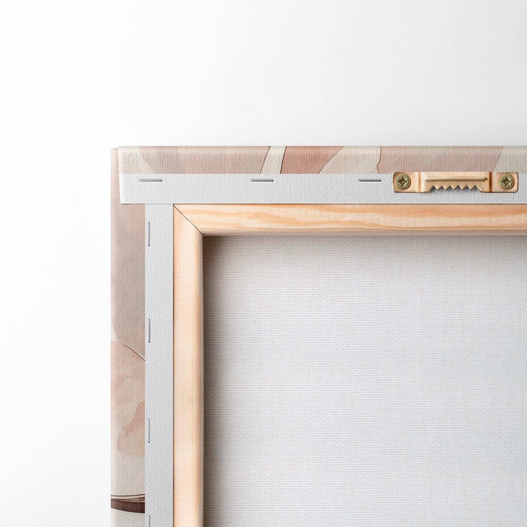  Schilderijen Roze-beige bloem in aquarelstijl s51098