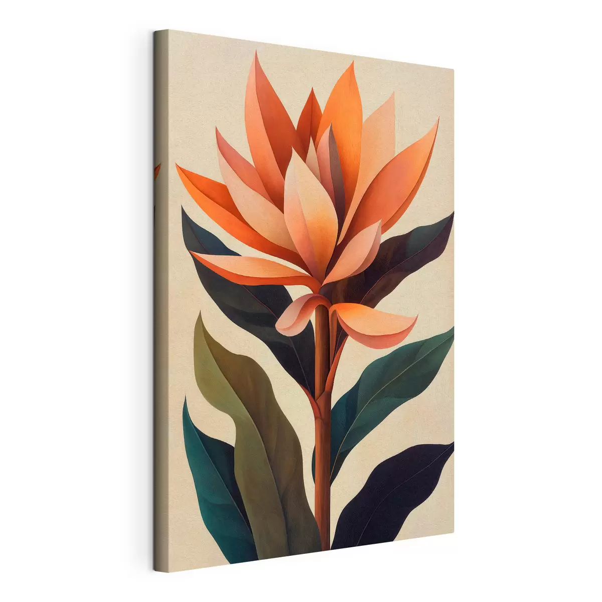  Schilderijen Abstracte bloem s51155