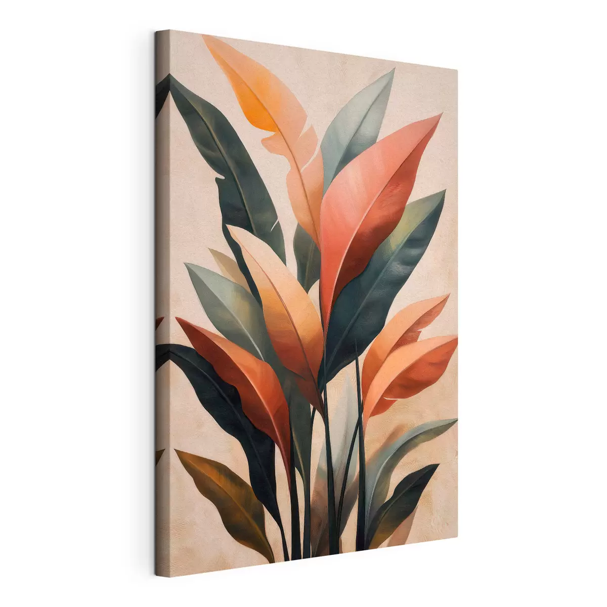  Schilderijen Abstracte bladeren s51156