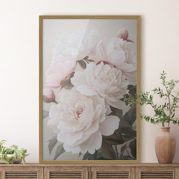 Poster Pioenrozen, Affiches Uniek, f51153wo : Uwalls