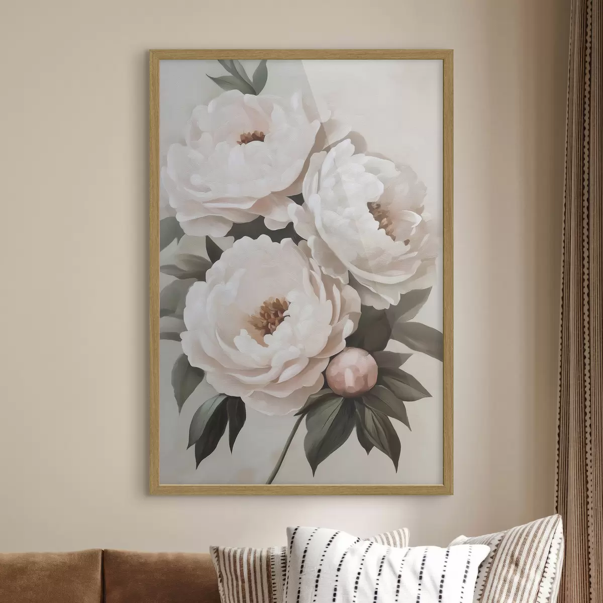 Poster Pioenrozen f51154
