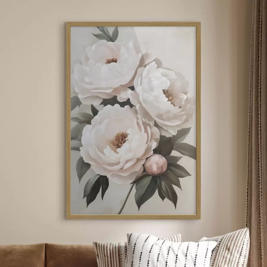 Fotobehang Pioenrozen f51154