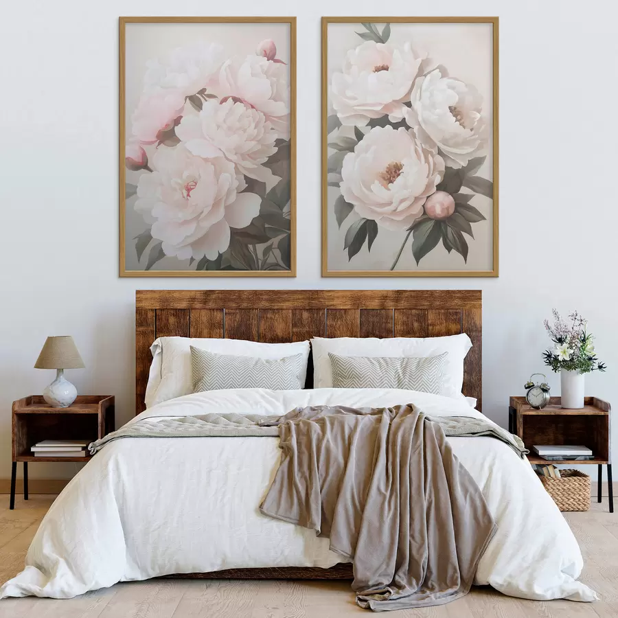 Fotobehang Pioenrozen d31104