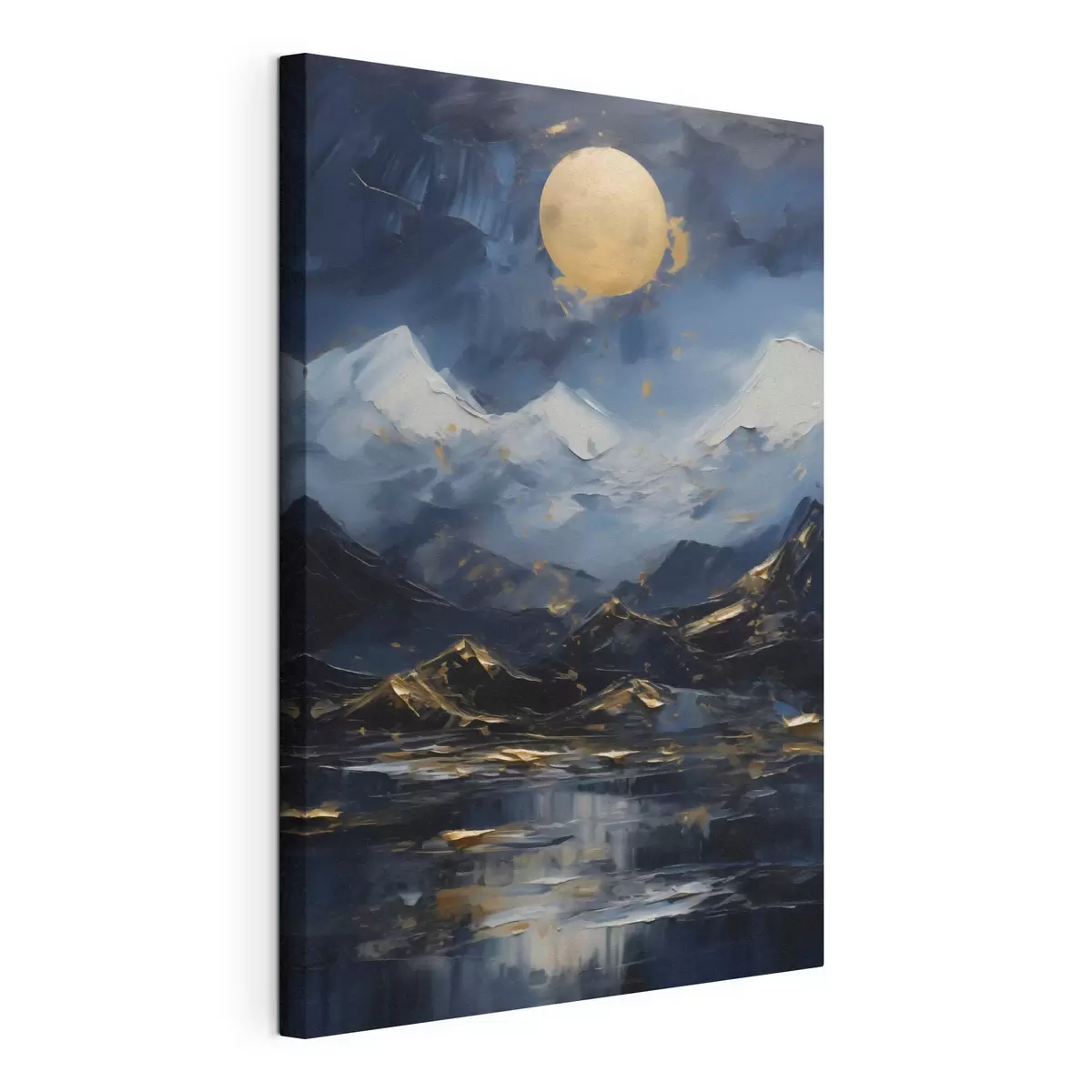  Schilderijen Berglandschap, naar een schilderij s51164