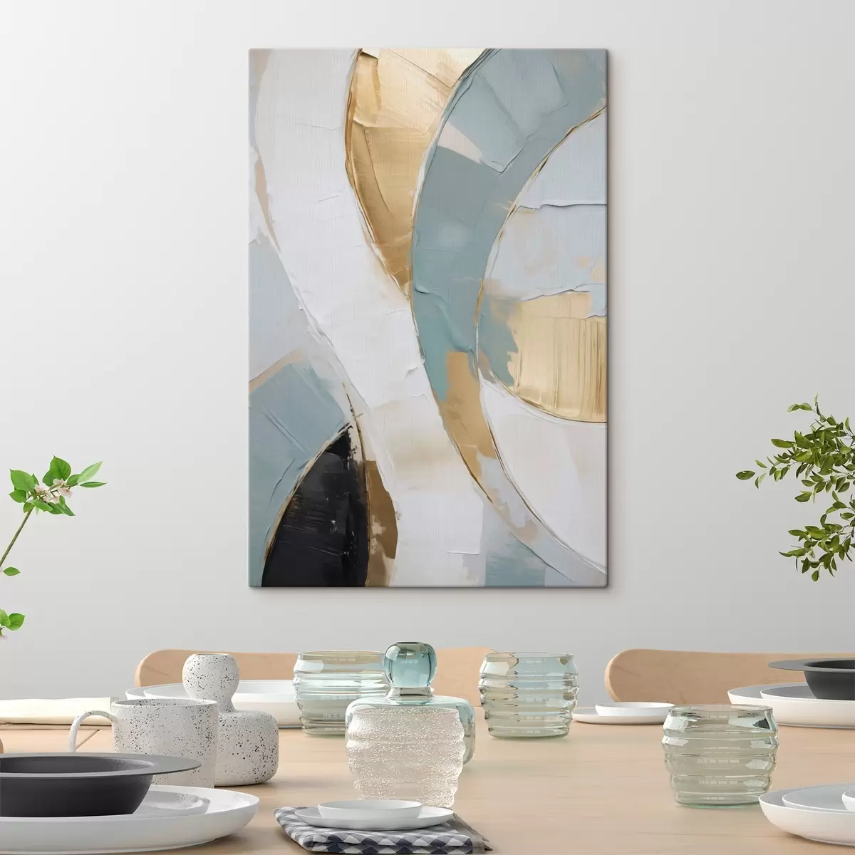  Schilderijen Abstract patroon, imitatie van een schilderij s51167