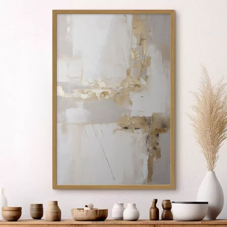 Fotobehang Moderne abstractie, imitatie van de schilderkunst f51162