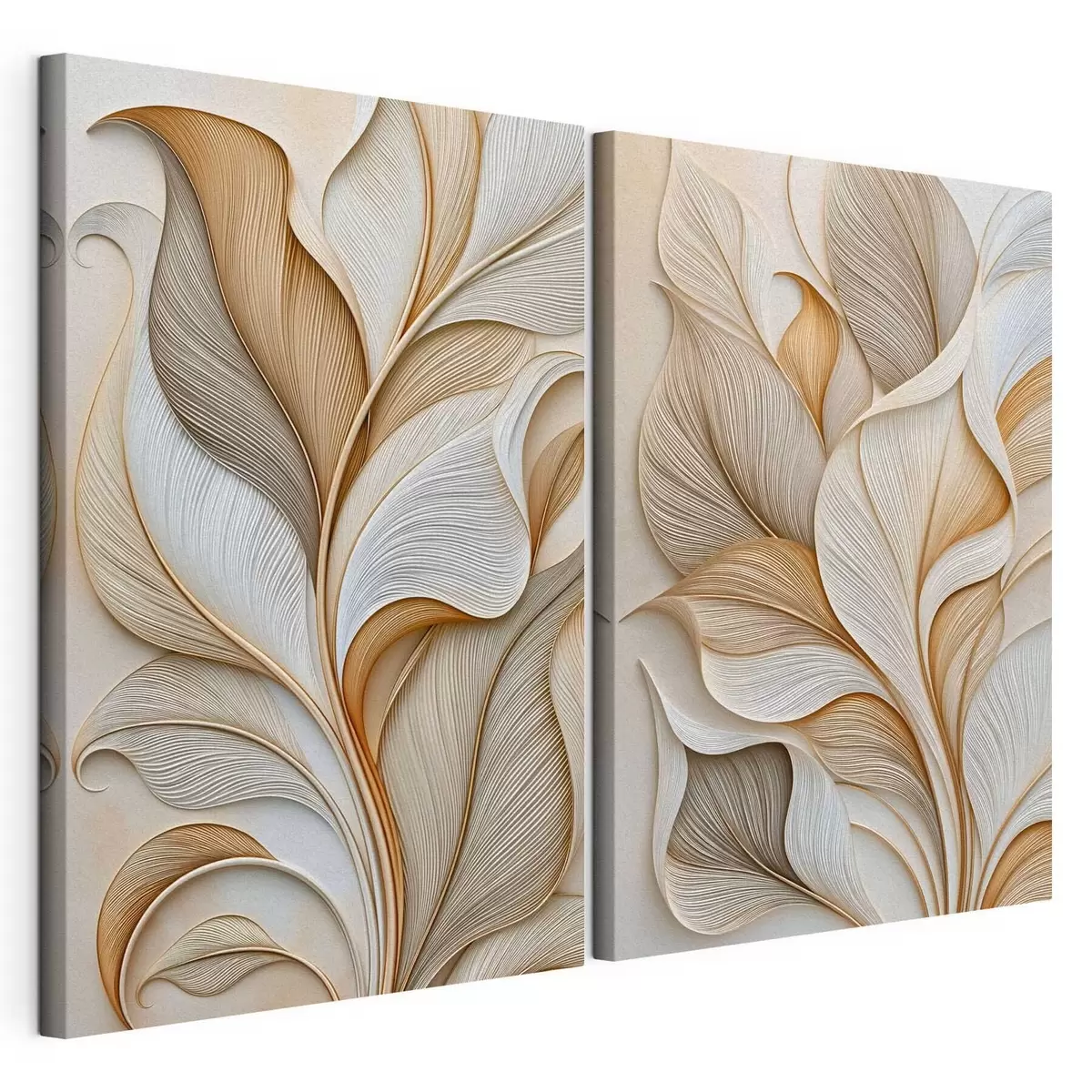  Schilderijen Abstracte bladeren m31038